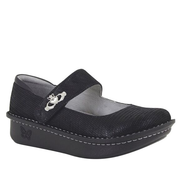 Alegria Paloma Claddagh Black Mary Jane Size 40 - Picture 1 of 12